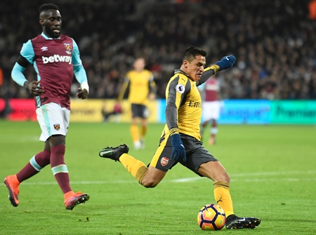 เวสต์แฮม ยูไนเต็ด 1-5 อาร์เซนอล